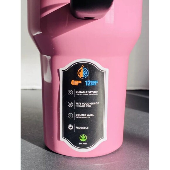 NEW GRINCH 40oz Cindy Lou Who Stainless Steel Tumbler! - Picture 4 of 6